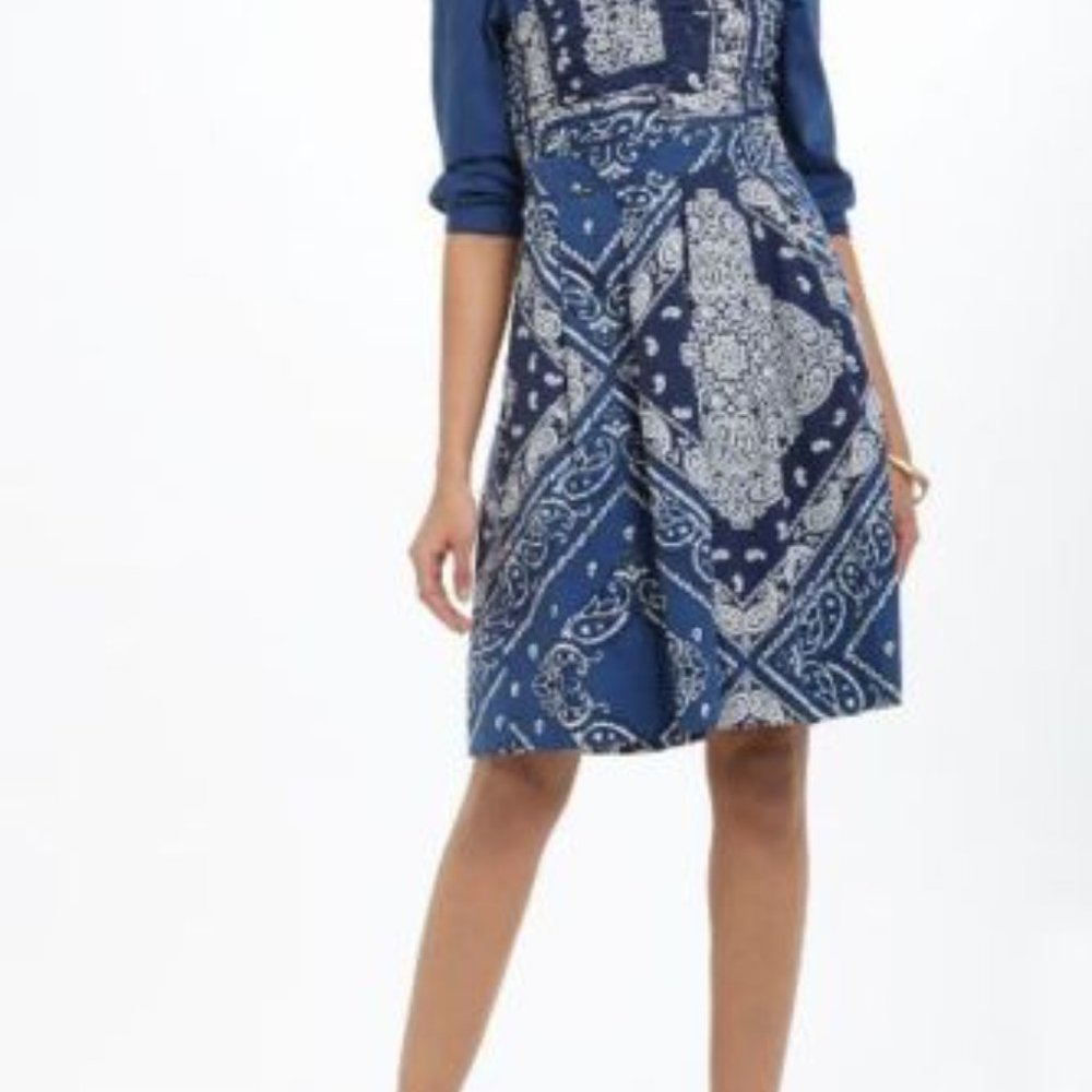 Anthropologie holding horses dress sz 0